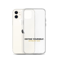 iPhone® Define Yourself Clear Case