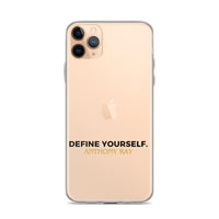 iPhone® Define Yourself Clear Case