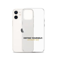 iPhone® Define Yourself Clear Case