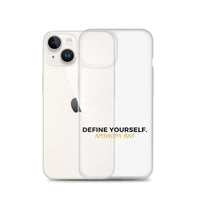 iPhone® Define Yourself Clear Case