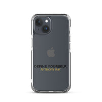 iPhone® Define Yourself Clear Case