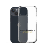 iPhone® Define Yourself Clear Case