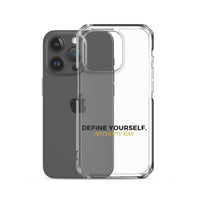 iPhone® Define Yourself Clear Case