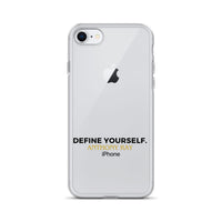 iPhone® Define Yourself Clear Case