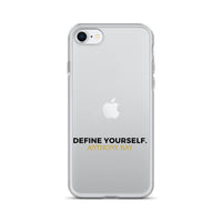 iPhone® Define Yourself Clear Case